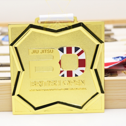 2021 UK Open jiu-jitsu Gold championship Medals
