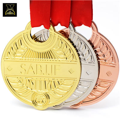 Custom Factory Made Metal Award Commemorative Plate Medal Custom Order Bjj Cup Jiu-jitsu Medals