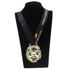Custom Factory Made Metal Award Commemorative Medal Order Bjj Cup Jiu-jitsu Judo Lion Medals