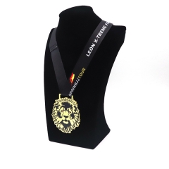 Custom Factory Made Metal Award Commemorative Medal Order Bjj Cup Jiu-jitsu Judo Lion Medals